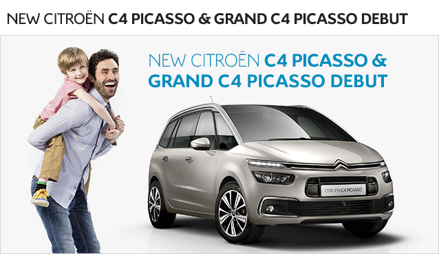 NEW CITROEN C4 PICASSO & GRAND C4 PICASSO DEBUT