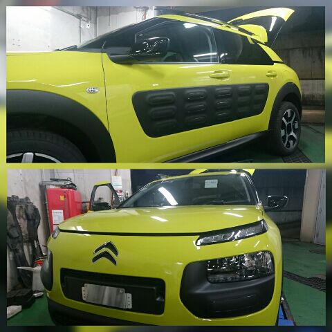 C４ＣＡＣＴＵＳ納車前点検中...