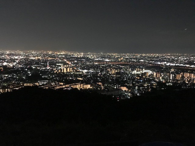 シトロエンで夜景