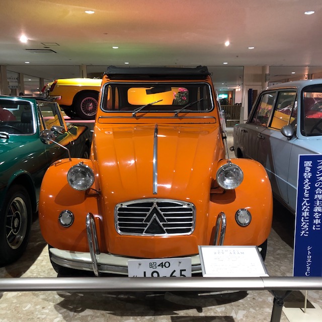 本物の2CV AZAM＠自動車博物館