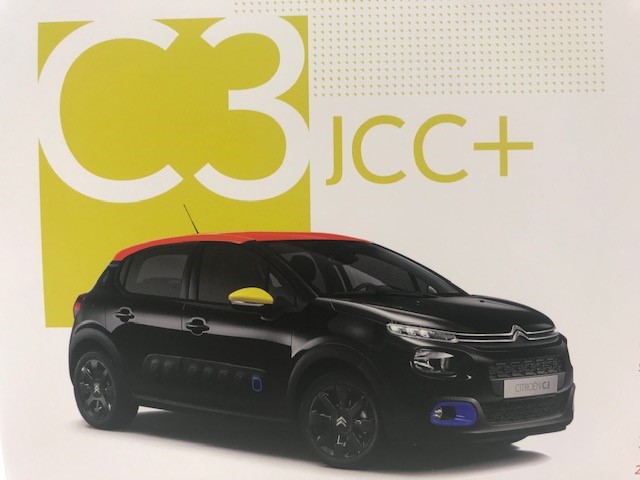 C3限定車「JCC+」のカラーコンビネーション