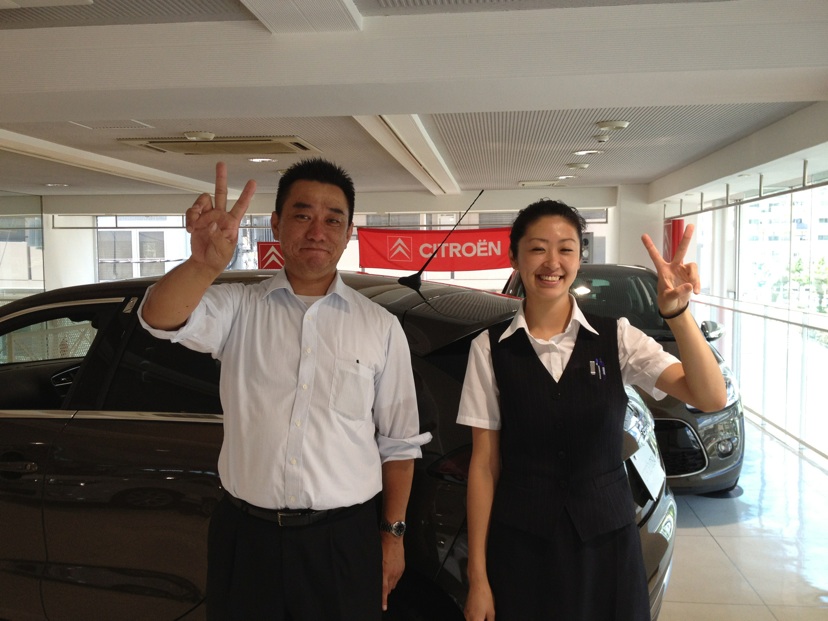 念願のご対面(笑)