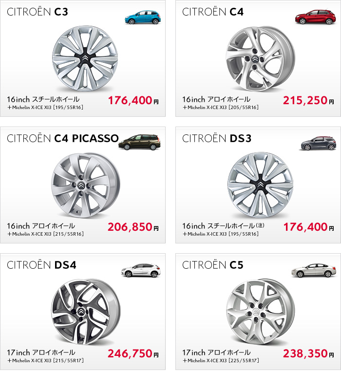 Citroen Winter Tire & Wheel Campaign