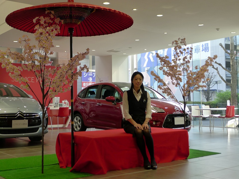 シトロエン神戸東　桜まつり　最終日