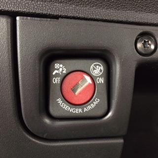 助手席エアバックキャンセル機構