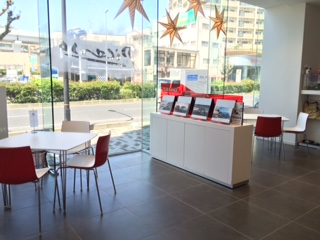 ショールーム レイアウト変更しました