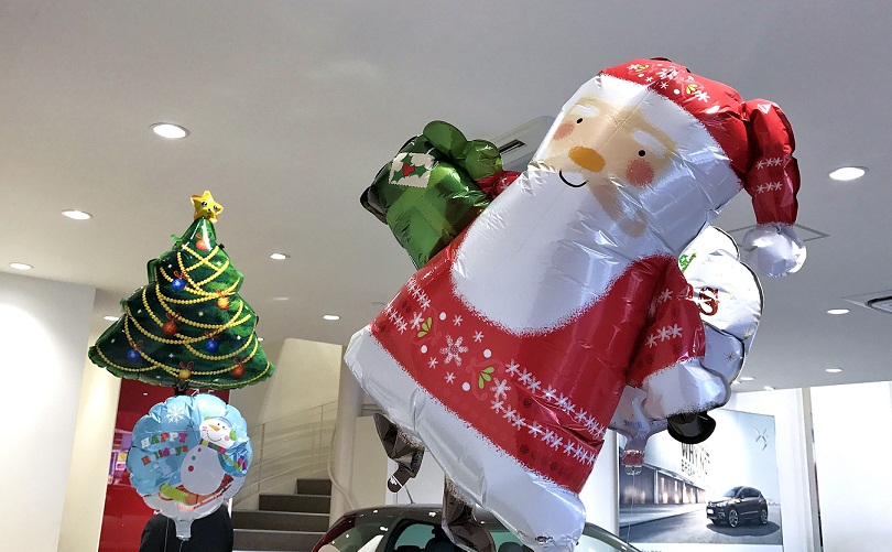 クリスマスモードのショールーム✧