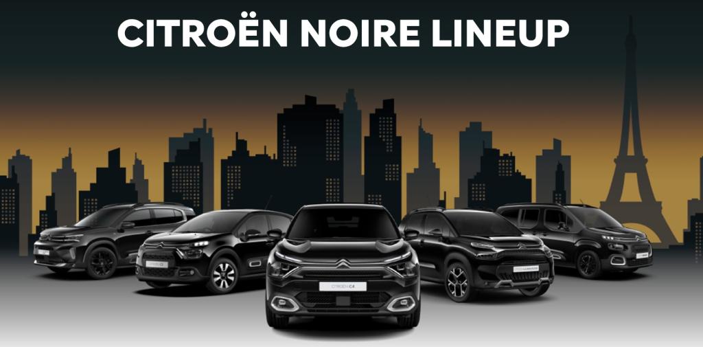 漆黒に色めく、5つのシトロエン。