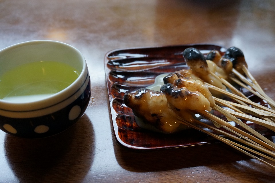 玉の輿とあぶり餅