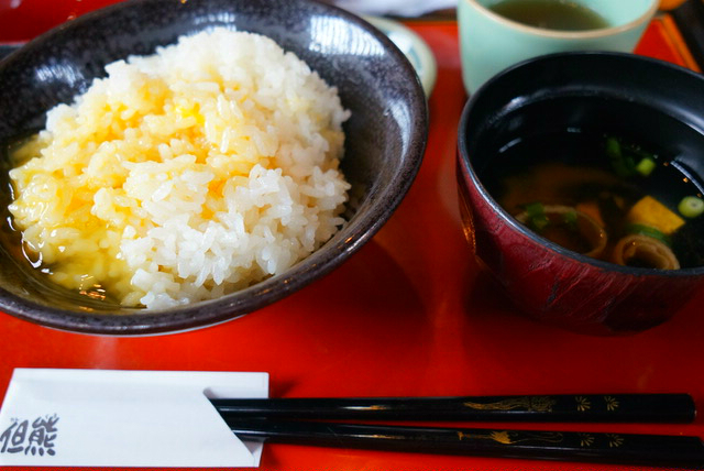 卵かけごはんを食べに　『但熊』さんへ