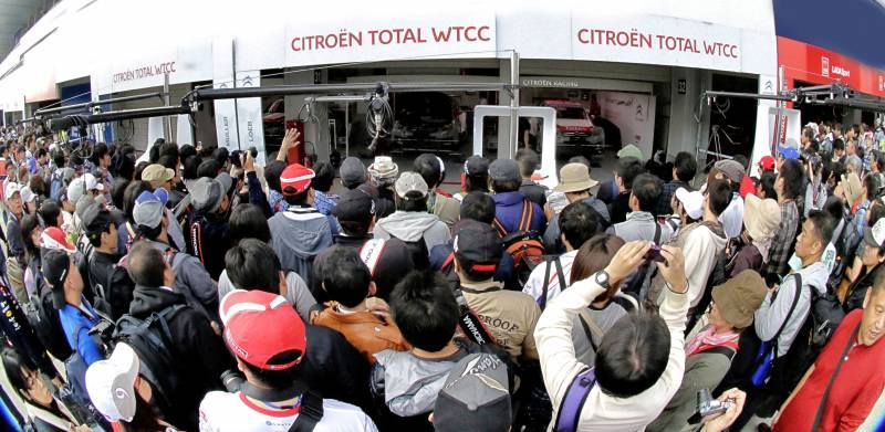 WTCC　本日決勝です。