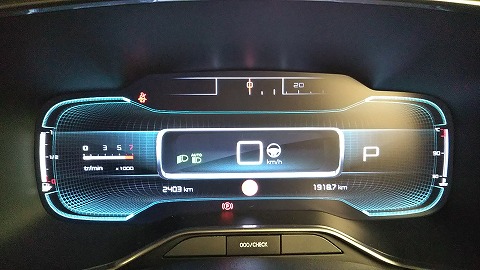 C5エアクロスのメーター